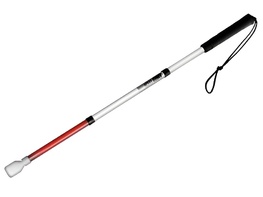 Трость складная графит детская на крючке 85 сантиметров (3 светоотражающих звена) - fgospostavki.ru - Грозный