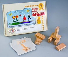 Игровой набор Фребеля "Кирпичики" (серия "Эксперимент") - fgospostavki.ru - Грозный