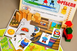 Игровой набор Фребеля "Колобок" (серия "Сказочный мир". Выпуск 1) - fgospostavki.ru - Грозный