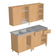 Мебель кухонная (столы с гигиеническим покрытием, шкаф для хранения посуды, сушка для посуды, моечная раковина) - fgospostavki.ru - Грозный