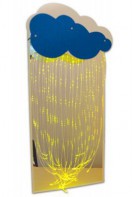 Зеркальное панно с фибероптическими нитями и Облаком - fgospostavki.ru - Грозный