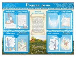 Стенд-уголок "Родная речь" - fgospostavki.ru - Грозный