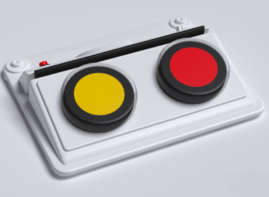 Игровой коммуникатор 2-х кнопочный со вставкой - fgospostavki.ru - Грозный