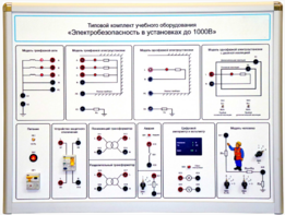 Типовой комплект учебного оборудования «Электробезопасность в установках до 1000 В»  - fgospostavki.ru - Грозный