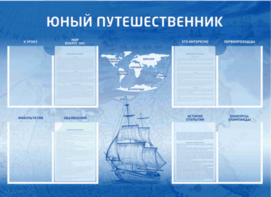 Стенд-уголок "Юный путешественник" - fgospostavki.ru - Грозный