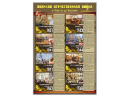 Стенды "Великая Отечественная война от Бреста до Берлина" - fgospostavki.ru - Грозный