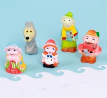 Набор резиновых игрушек «Красная шапочка» - fgospostavki.ru - Грозный