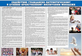 Стенд "Содействие гражданско-патриотическому и духовно-нравственному воспитанию молодежи" - fgospostavki.ru - Грозный