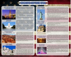 Стенд "Достопримечательности США" Вариант 2 - fgospostavki.ru - Грозный