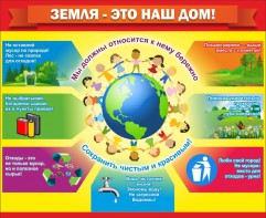Стенд "Земля - наш дом" - fgospostavki.ru - Грозный