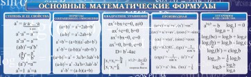 Стенд "Основные математические формулы" - fgospostavki.ru - Грозный