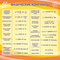 Стенд "Физические константы" - fgospostavki.ru - Грозный