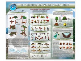 Стенд "Как выжить в суровых условиях" - fgospostavki.ru - Грозный