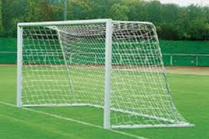 Сетка для футбольных ворот (нить 3 миллиметра, 5Х2Х(1Х1,5) ячейка 100Х100) - fgospostavki.ru - Грозный