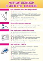 Стенд "Инструкция безопасности на уроках труда №1" - fgospostavki.ru - Грозный