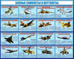 Стенд "Боевые самолеты и вертолеты" - fgospostavki.ru - Грозный