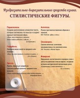 Стенд "Стилистические фигуры" Вариант 2 - fgospostavki.ru - Грозный