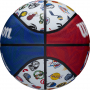 Мяч баскетбольный Wilson NBA All Team (размер 7, резина, тренировочный) - fgospostavki.ru - Грозный